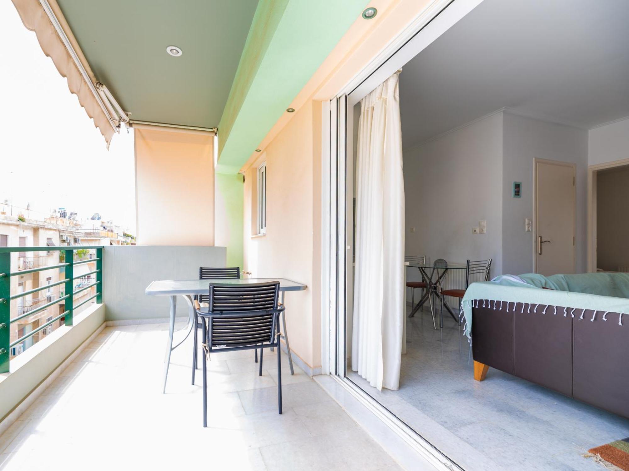 Athens Retreat 1-Bdr Apt Close To Metro Station Leilighet Eksteriør bilde