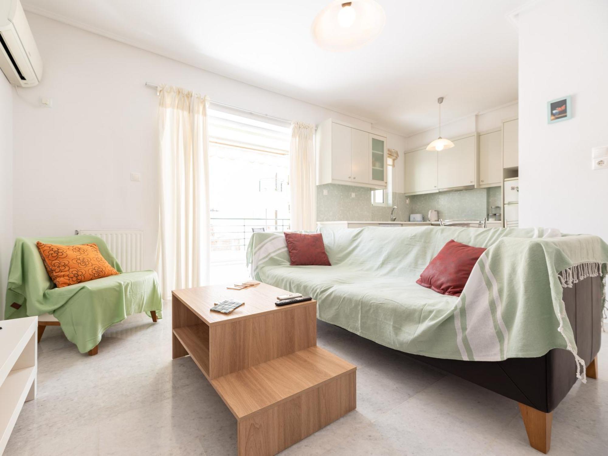 Athens Retreat 1-Bdr Apt Close To Metro Station Leilighet Eksteriør bilde