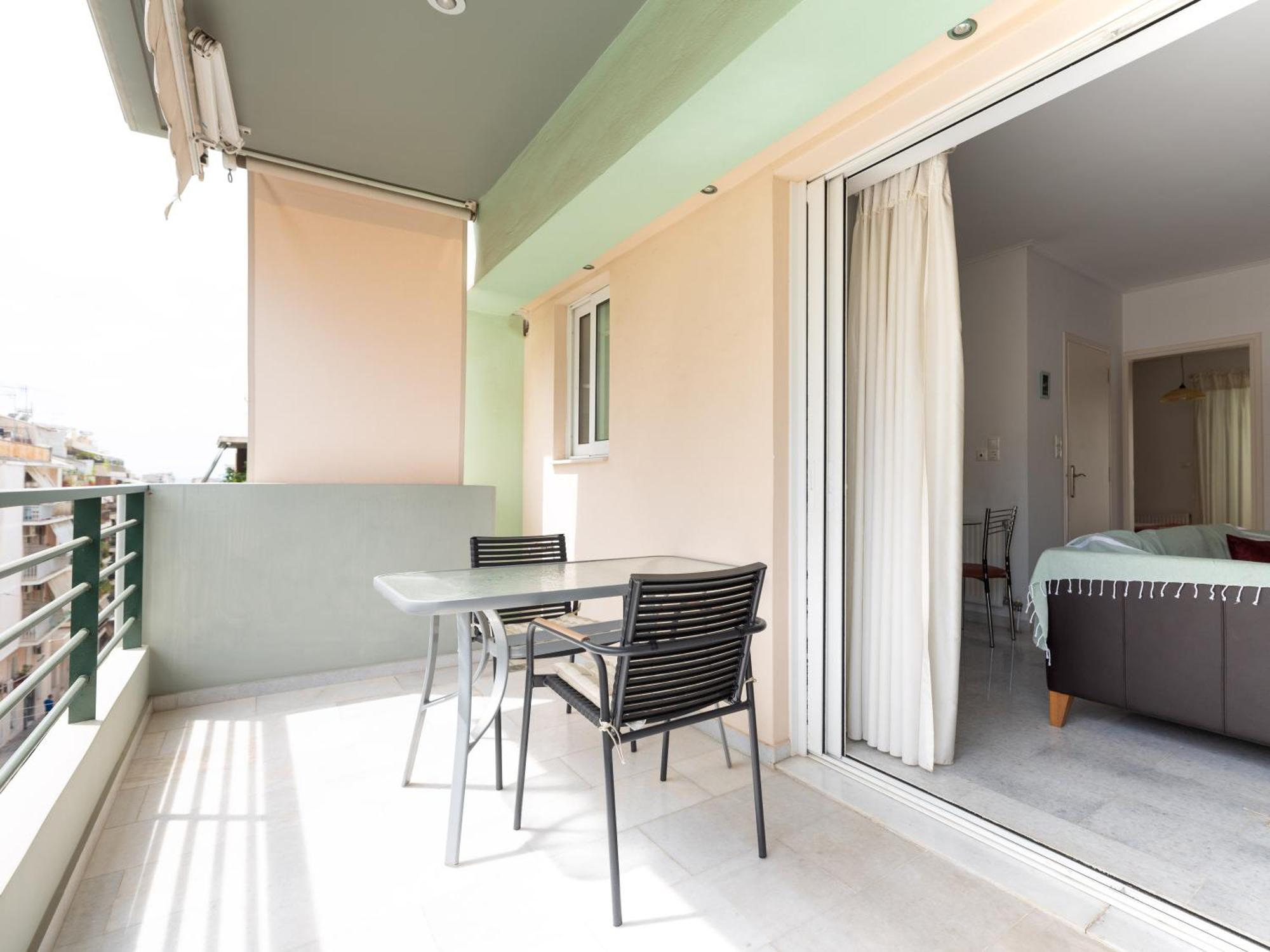 Athens Retreat 1-Bdr Apt Close To Metro Station Leilighet Eksteriør bilde